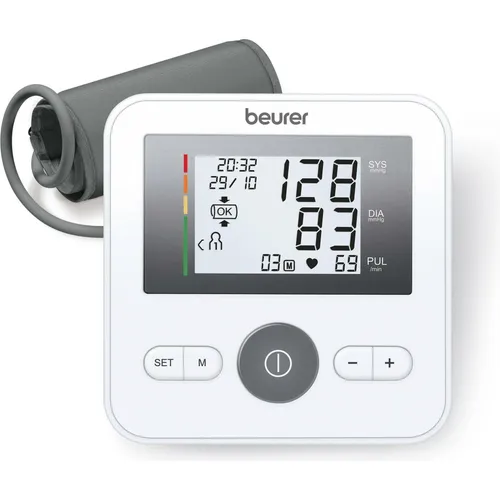 BEURER Oberarm-Blutdruckmessgerät BM 27+ mit Arrhythmie-Erkennung