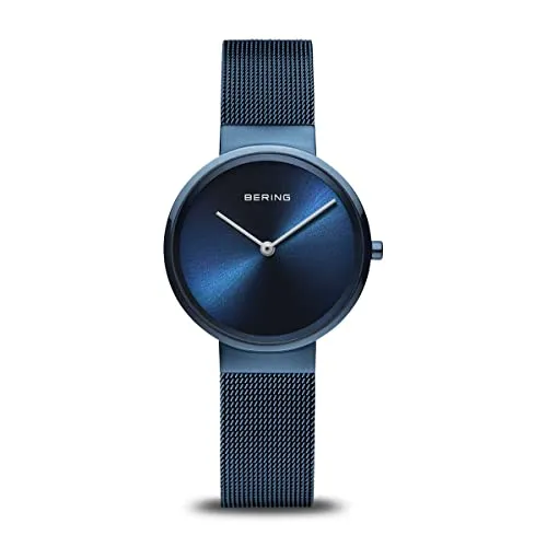 BERING Damen Uhr Quarz - Classic Collection mit Saphirglas 14531-397 - Armbanduhren für Damen, klassisches dänisches Design mit hochkratzfestem Saphirglas und 5 ATM Wasserdichtigkeit - perfekt für jeden Anlass.