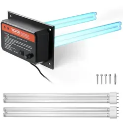 VEVOR HVAC-Luftreiniger 72W - Luftreiniger für Klimaanlagen mit UV-Technologie, sorgt für saubere Luft und ist einfach zu bedienen. Ideal für Zuhause und Büros.