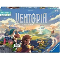 Ravensburger Ventopia - Gesellschaftsspiel für 1-4 Spieler - Faszinierendes Strategiespiel für die ganze Familie, Spieldauer 50 Minuten, ideal ab 7 Jahren und fördert kreatives Denken.