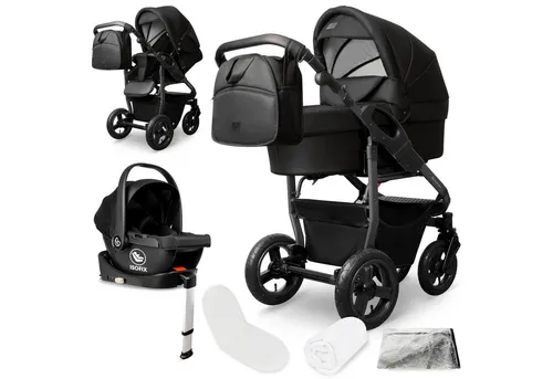 Kinderwagen Schwarz von Bergsteiger