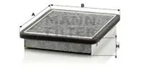 Mann-Filter Filter, Innenraumluft CUK 21 006