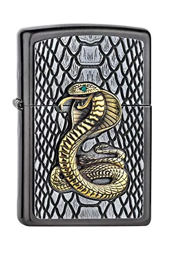 Zippo Cobra/Kobra New in silber von Zippo