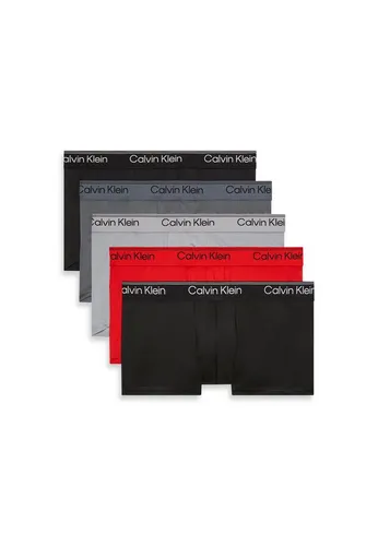 Calvin Klein Underwear Trunk LOW RISE TRUNK 5PK (Packung, 5-St., 5er-Pack) Mit elastischem Bund