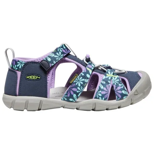 Keen Youth Seacamp II CNX Sandalen US 6 | EU 38 - Blau - Robuste Kinder-Sandalen für Freizeit und Abenteuer, mit praktischer Schnellschnürung für optimalen Halt und Komfort.