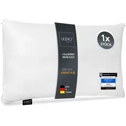 LILENO HOME Microfaser Kissen 50x70 cm [1er Set] bis 95 Grad waschbar mit Reißverschluss