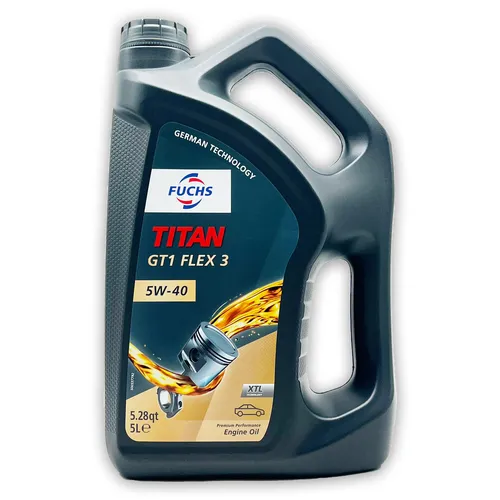 L Fuchs Titan Gt1 Flex 3 5W-40 | Hochleistungs-Motoröl für VW und MB