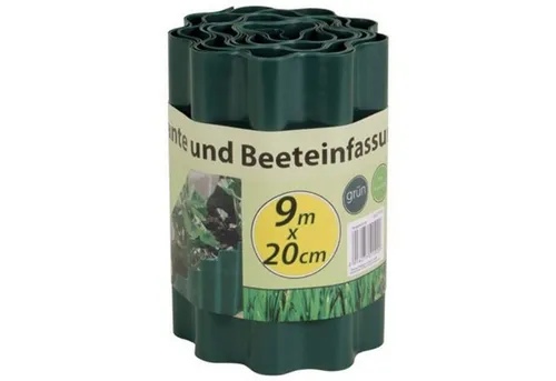 Grüner Jan Rasenkante Rasenkante 9m Beetumrandung Beeteinfassung Rasenabgrenzung Mähkante