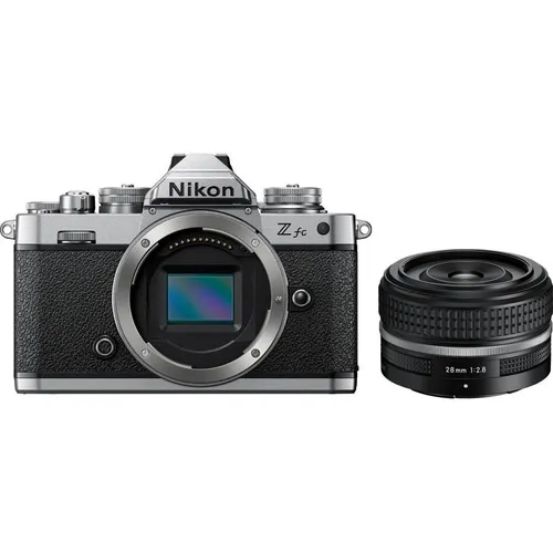 Nikon Z fc KIT Z 28 1:2.8 SPEZ. Edition - 20.9 MP APS-C Kamera, 4K UHD Videoaufnahme und neig- und drehbarer Monitor für kreative Aufnahmen