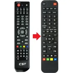 Produktbild Ersatz Fernbedienung passend für CST COOLSTREAM Zee und Zee2