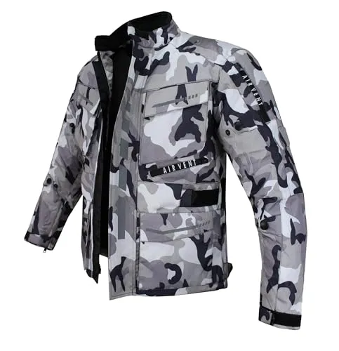 Motorradbekleidung Weiß von Alpha Speeds