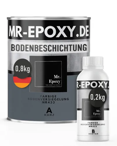 Mr. Epoxy Bodenversiegelung Epoxid-Bodenbeschichtung