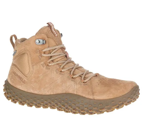 Merrell Sneaker Wrapt Mid WP - Wasserdichte Minimal-Laufschuhe für Herren - Laufschuhe mit aggressiver Gummisohle, ideal für natürliche Barfußposition und optimalen Komfort, perfekt für jedes Wetter.