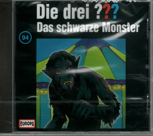 CD - Die drei ??? Fragezeichen - 94 - Das schwarze Monster - Neu