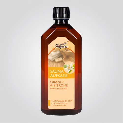 Original Hagners Sauna-Aufguss Orange & Zitrone 500 ml
