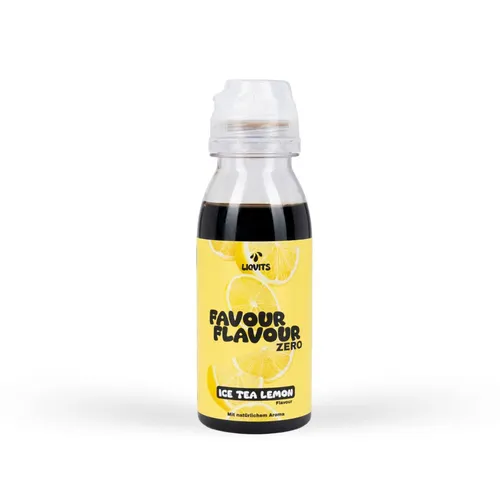 Favour Flavour Ice Tea Lemon Sirup Zero mit natürlichem Aroma
