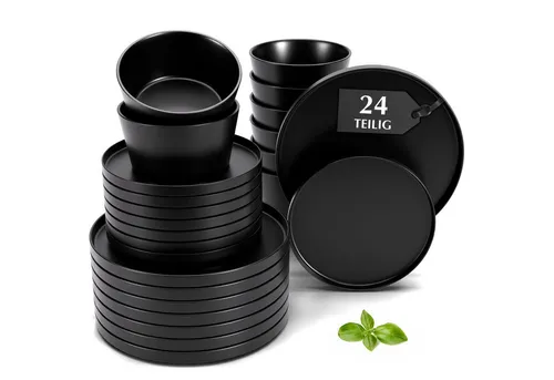 Geschirr Schwarz von MiaMio