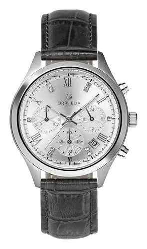 Orphelia DamenArmbanduhr Chronograph Quarz Leder OR31802