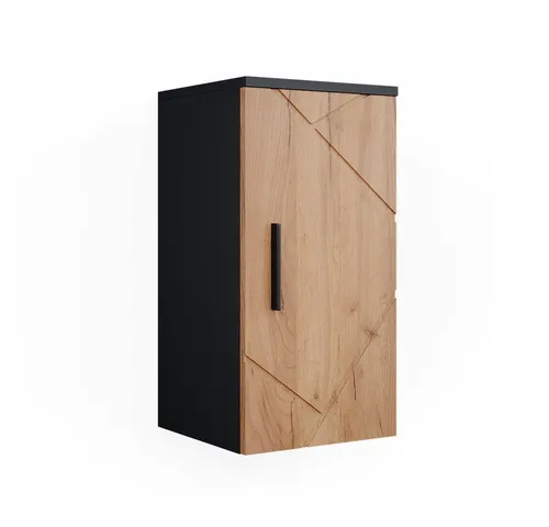 Vicco Hängeschrank Irma, Anthrazit/Eiche - Hängeschrank 30 x 59 cm, modernes Design in Goldkraft Eiche und Anthrazit, ideal für platzsparende Aufbewahrung in jedem Raum.