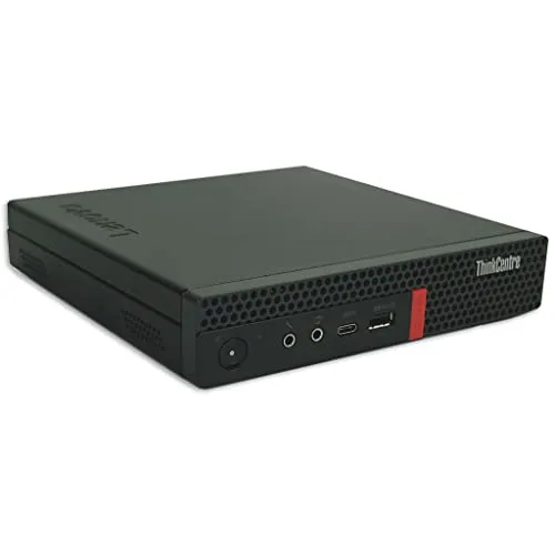 Produktbild Lenovo ThinkCentre M720q Tiny Intel Six Core i5 8400T 256GB SSD Festplatte 16GB Speicher Windows 11 Pro inkl. W-LAN & Bluetooth Desktop Computer Mini PC (Generalüberholt)