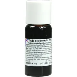 Thuja Occid 20% Tinktur 50 ML von Weleda