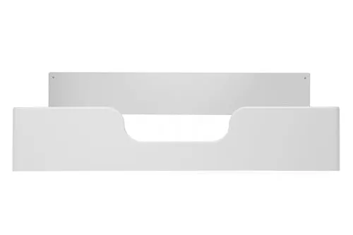 Umbauseiten >Image; Landwood< für Babybett in Juniorbett ? Weiße Umbauseiten, 139x27 cm, Melaminbeschichtung, Einstiegshilfe, für 70x140 cm Liegefläche, sicher & praktisch für den Übergang