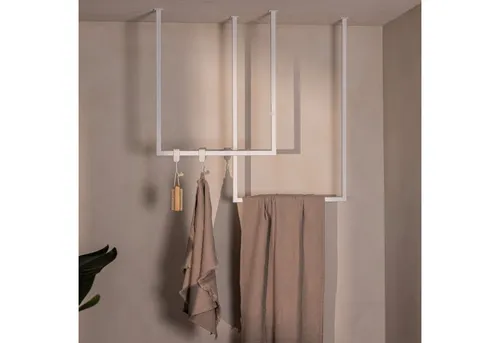 Metallbude Handtuchhalter TENSI 2er Set in weiß von Metallbude