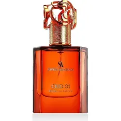 Swiss Arabian Eau de Parfum OUD 01 50ml - Unisex Duft mit blumigen und Oud Noten, ideal für wärmere Jahreszeiten. Beginnt mit süßer Himbeere und Veilchen, endet mit edlem Oud und Amber.