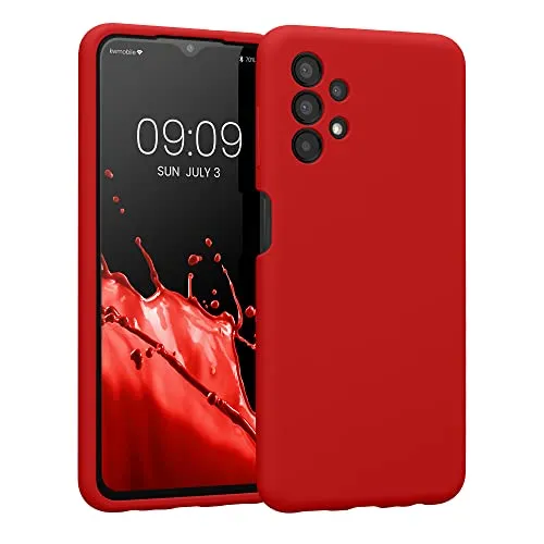 kwmobile Hülle kompatibel mit Samsung Galaxy A13 4G in rot von kwmobile