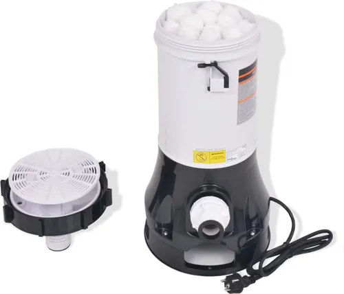 Poolfilterpumpe für Intex Bestway Pools 4,4m³/h - Effiziente Filterpumpe für Schwimmbäder, ideal zur Wasseraufbereitung mit einer Kapazität von 4,4m³/h für sauberes und klares Wasser.