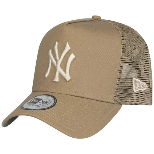 New Era Snapback Trucker Cap - New York Yankees Khaki - Hüte & Mützen, stylische Trucker Cap für Herren mit sportlichem New York Yankees Design, ideal für Freizeit und Sommeraktivitäten.