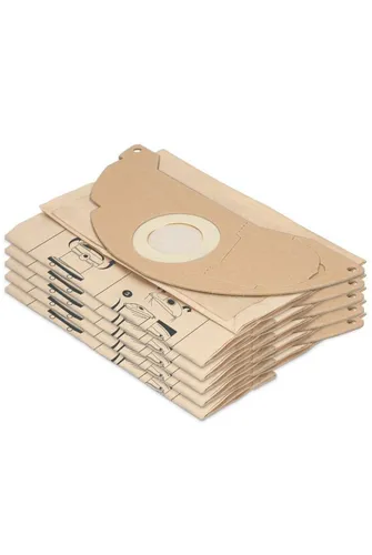 McFilter Staubsaugerbeutel (10 Stück) geeignet für Kärcher 6.904-322.0 Staubsauger, passend für MV2 WD2 A2003 A2004 WD2.200 WD2.210 WD2.240 WD2.250 und weitere Modelle, 10 St., Hohe Reißfestigkeit, Formstabile Deckscheibe, 2-lagig