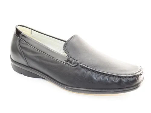 Waldläufer Komfort Slipper für Damen in Schwarz – Bequem und stilvoll