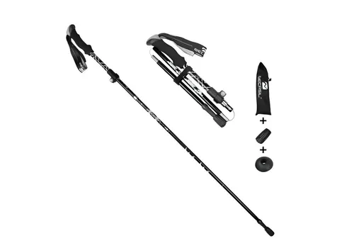 Sport-Knight® Wanderstöcke Wanderstock Faltbar, ergonomischer Handgriff, Aluminiumlegierung