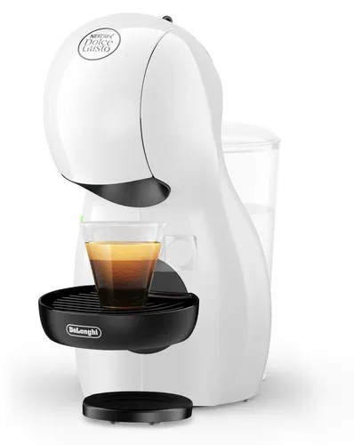 De’Longhi Piccolo EDG110.WB Kaffeekapselmaschine, 0,8 l, 1400 W, Weiß