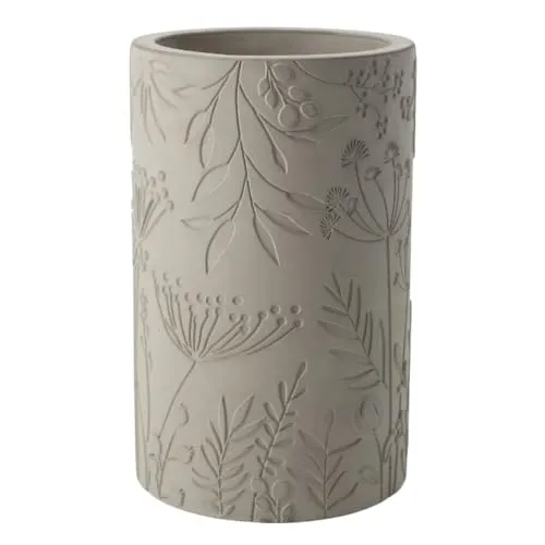 Räder Flaschenkühler Wundergarten - Eleganter Flaschenkühler aus Beton mit floralen Motiven, ideal für gesellige Abende oder als stilvolles Geschenk für Weinliebhaber. Hält Getränke kühl und setzt dekorative Akzente.