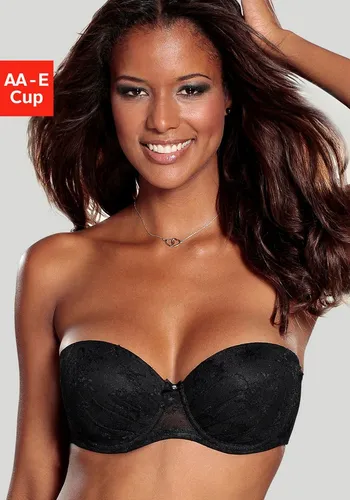 LASCANA Push-up-BH Chelina mit abnehmbaren, normalen und transparenten Trägern, Dessous