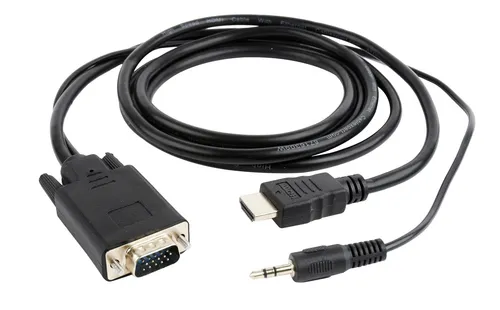 Gembird A-HDMI-VGA-03-10 Videokabel-Adapter 3 m HDMI + 3.5mm VGA ( 8716309098045