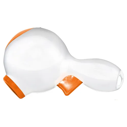 Duvo+ Leckerli-Werfer orange/weiß für Hunde, Schussweite 3m, Kunststoff