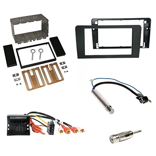 Doppel-DIN Radioblende + Adapter für Audi A3 2003-2012