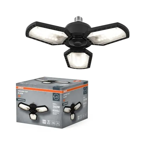 OSRAM Highbay Blade Deckenlampe Schwarz in schwarz von Osram