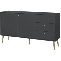 Sideboard Bonito in Grau – Modernes Skandi Design von andas