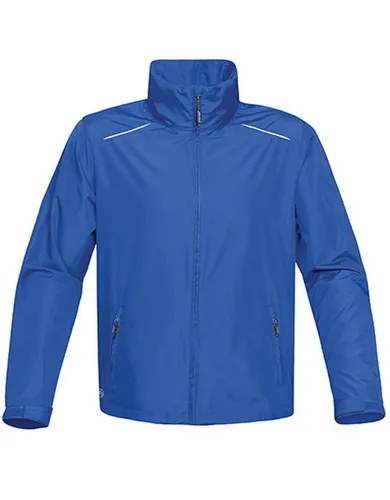 Stormtech Men’s Nautilus Performance-Shell Jacket - Blau - XL - Funktionsjacke mit verstaubarer Kapuze und atmungsaktivem Material, ideal für Outdoor-Aktivitäten bei jedem Wetter.