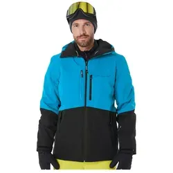 Killtec Skijacke KSW 280 MN SKI JCKT Wasserdichte Herrenjacke mit Schneefang und Teflon EcoEliteTM blau S (46)