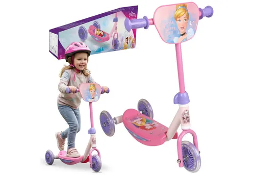 Sarcia.eu Dreiradscooter DISNEY PRINCESS Dreirad-Roller für Kinder – verstellbar, bis 20 kg