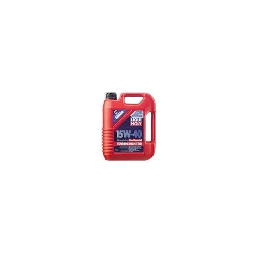 LIQUI MOLY Touring High Tech Diesel Specialoil 15W-40 - 5 L Mineralisches Motoröl - Motoröle - Exzellentes Kaltstartverhalten und hohe Verträglichkeit mit handelsüblichen Motorölen, ideal für Diesel-Fahrzeuge.