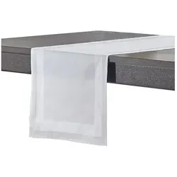 Tischläufer Weiß von DecoHomeTextil