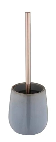 WENKO WC-Garnitur Sirmione – Keramik mit individueller Glasur - Elegante WC-Garnitur aus hochwertiger Keramik mit kupferfarbenem Akzent. Platzsparend und funktional, ideal für stilvolle Badezimmergestaltung.