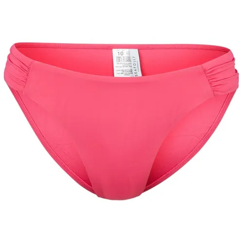 Seafolly - Seafolly Collective High Leg Ruched Side Pant - Bikini-Bottom Gr 44 orange