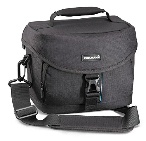 Kalahari Borsa Per Fotocamera SLR Modello K-31 - Colore Nero, In Cotone E Lino, Dimensioni 31x20x10,5 Cm